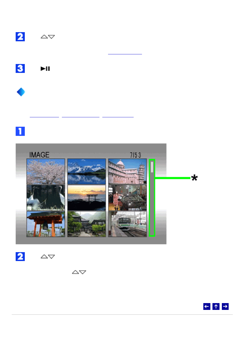 How to use the scroll bar | JVC LYT1366-001A User Manual | Page 21 / 80