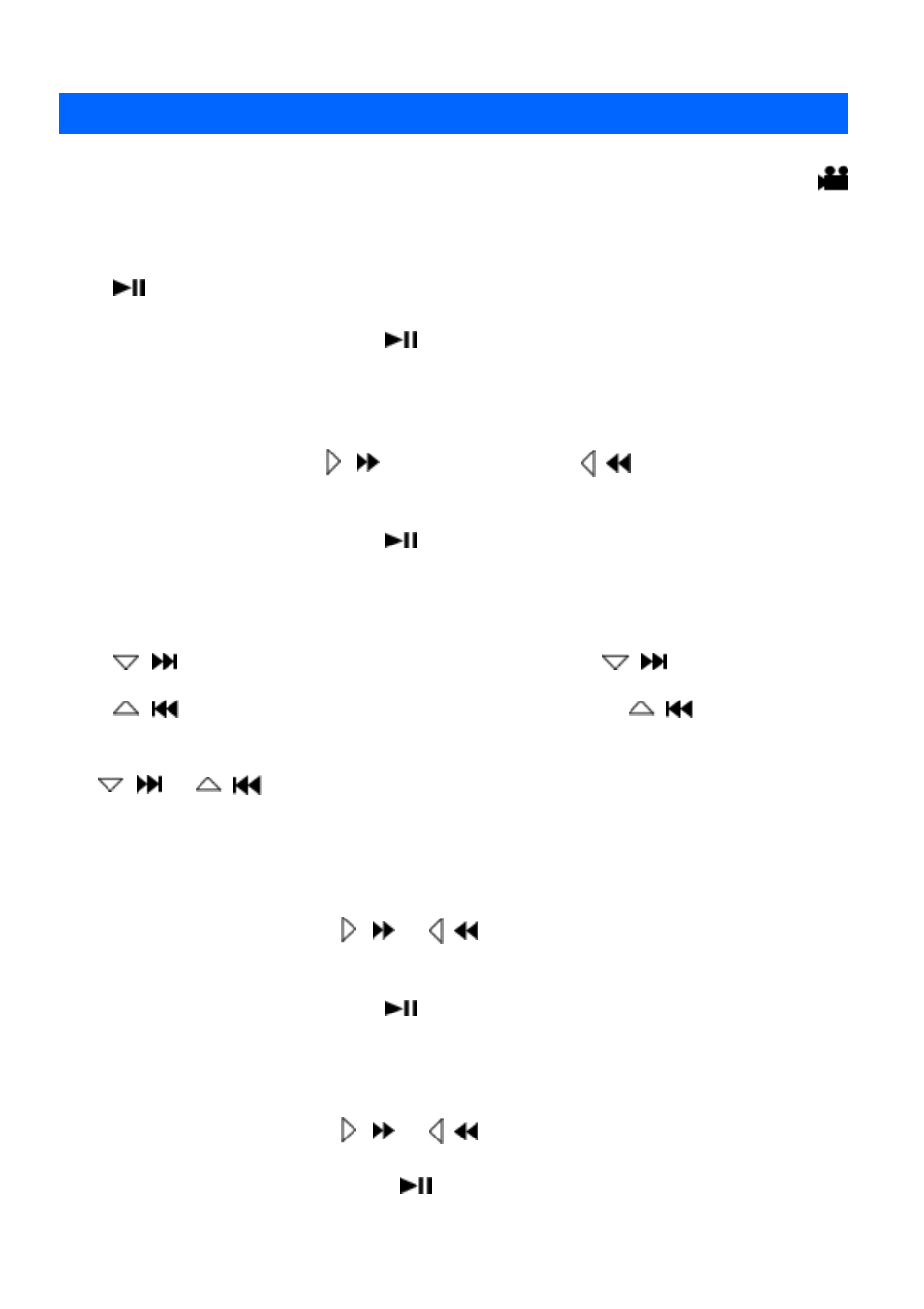 Various playback features, Mode | JVC LYT1366-001A User Manual | Page 22 / 80