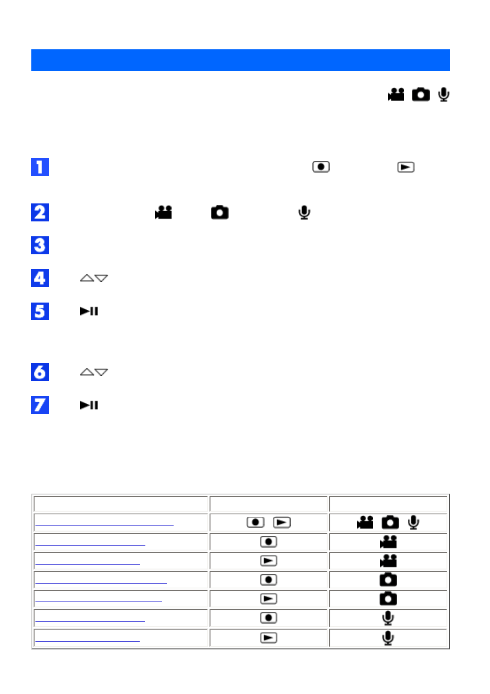 Changing the menu settings, Menu settings, Mode | JVC LYT1366-001A User Manual | Page 65 / 80