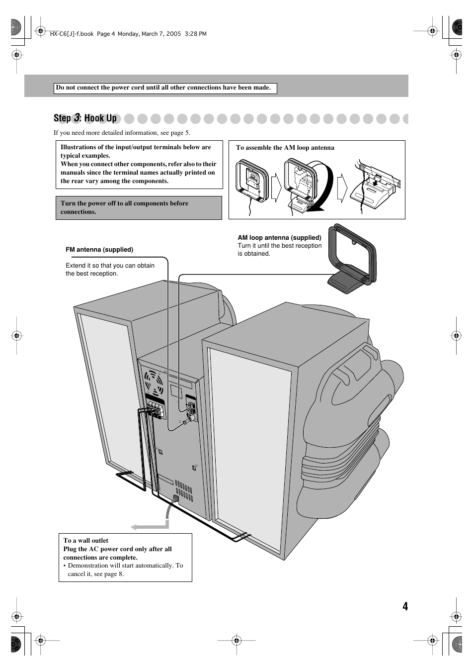 JVC CA-HXC6 User Manual | Page 7 / 28