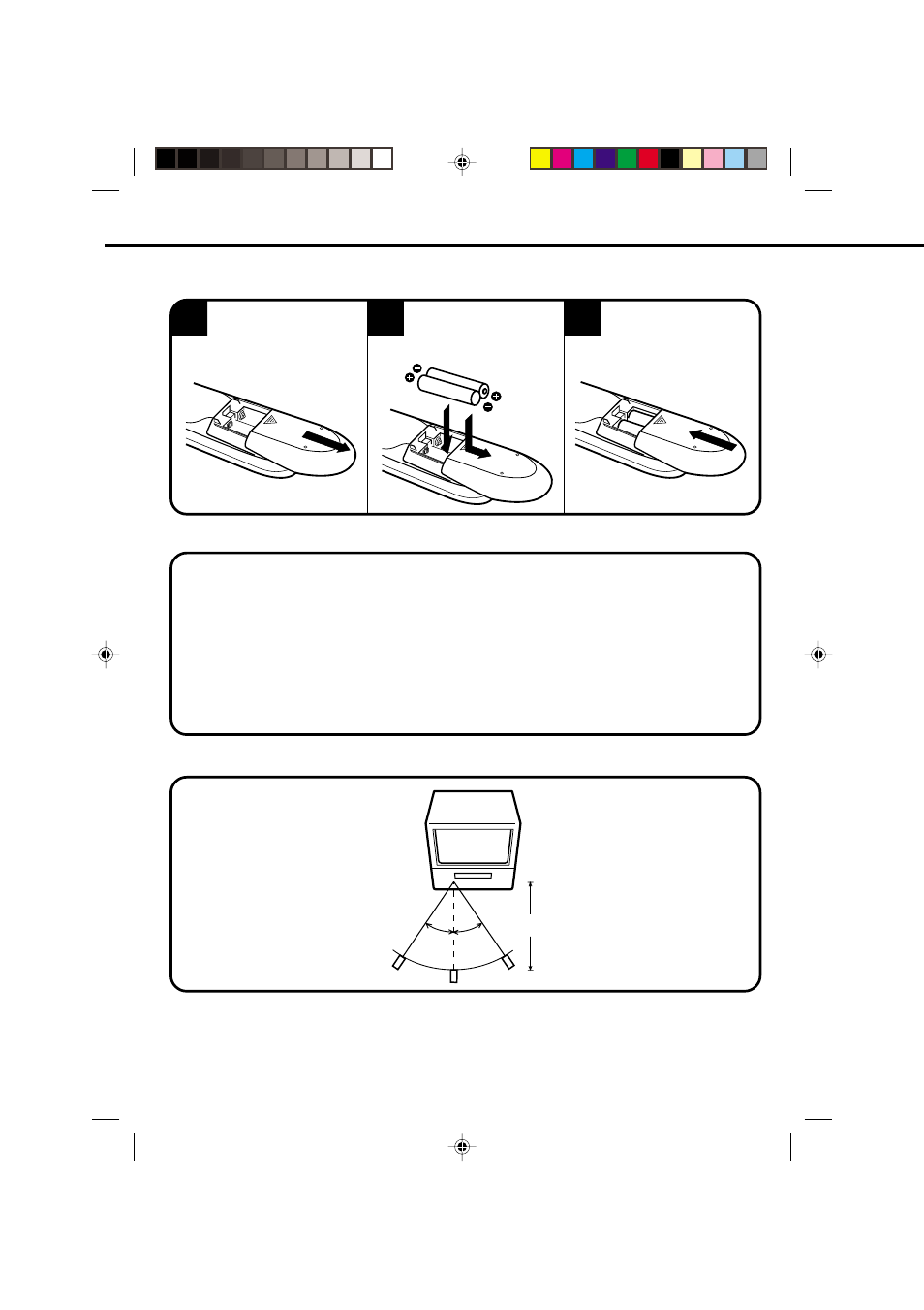 Remote control | JVC TV-20F243 User Manual | Page 12 / 60