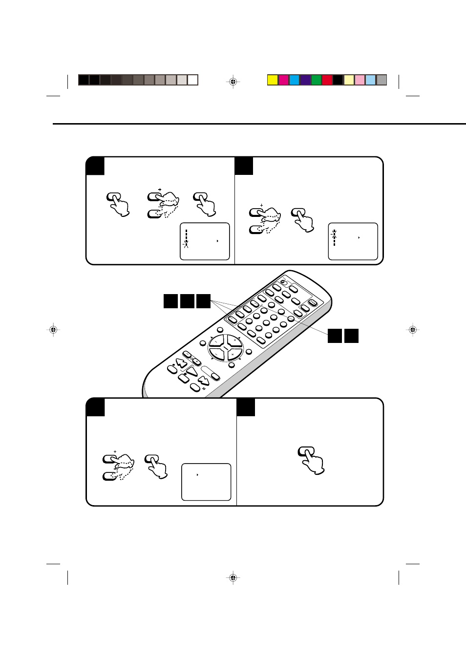 Setting language | JVC TV-20F243 User Manual | Page 16 / 60