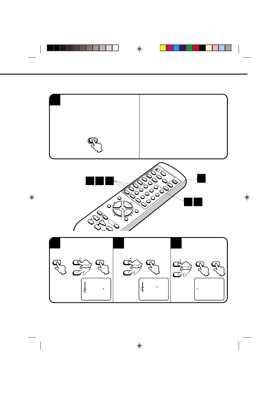 Auto clock setting, Wait 30 minutes, Time zone setting (standard time) | JVC TV-20F243 User Manual | Page 17 / 60