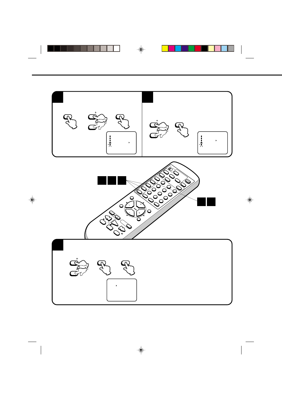 Auto clock setting, Continued), Daylight saving time setting | JVC TV-20F243 User Manual | Page 18 / 60