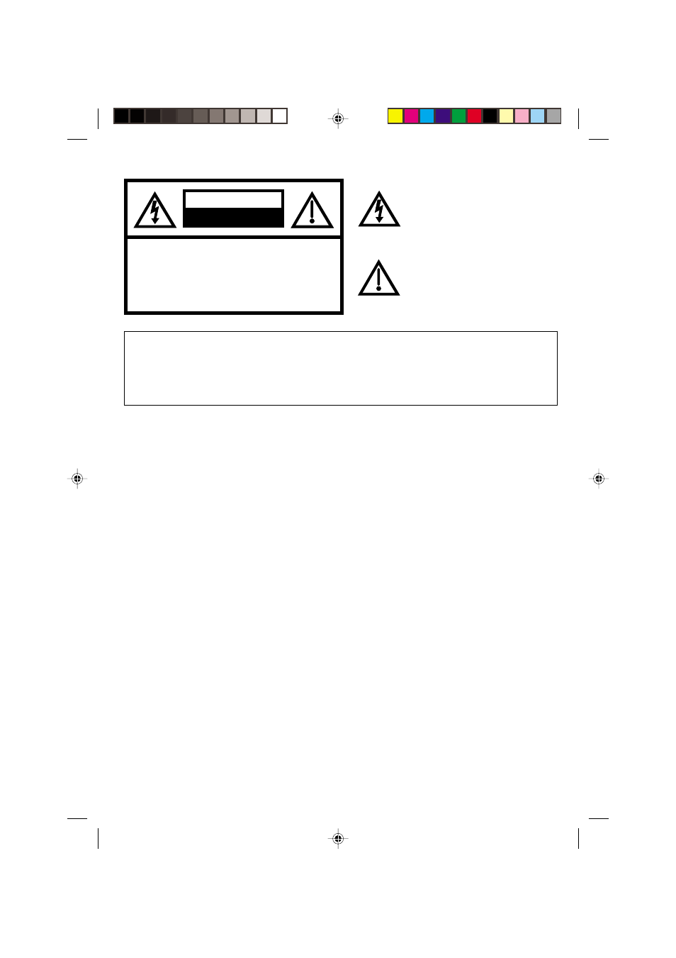 Caution | JVC TV-20F243 User Manual | Page 2 / 60