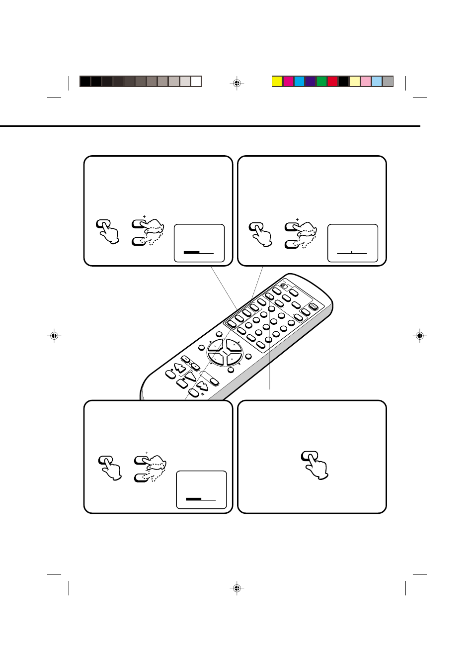 Sharpness color tint, Reset pictures (cancel) | JVC TV-20F243 User Manual | Page 33 / 60