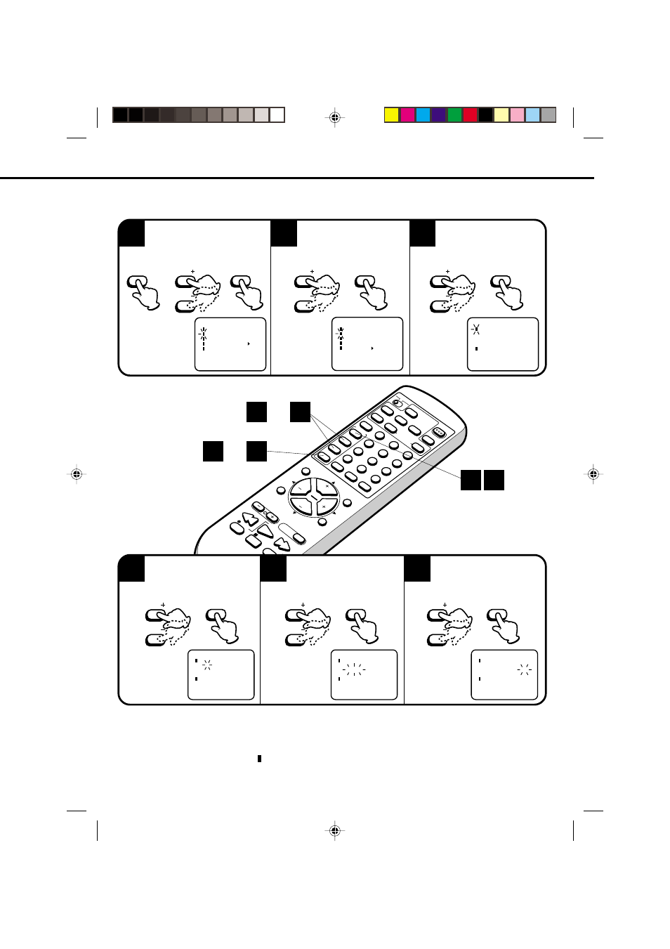 To set the on timer | JVC TV-20F243 User Manual | Page 35 / 60