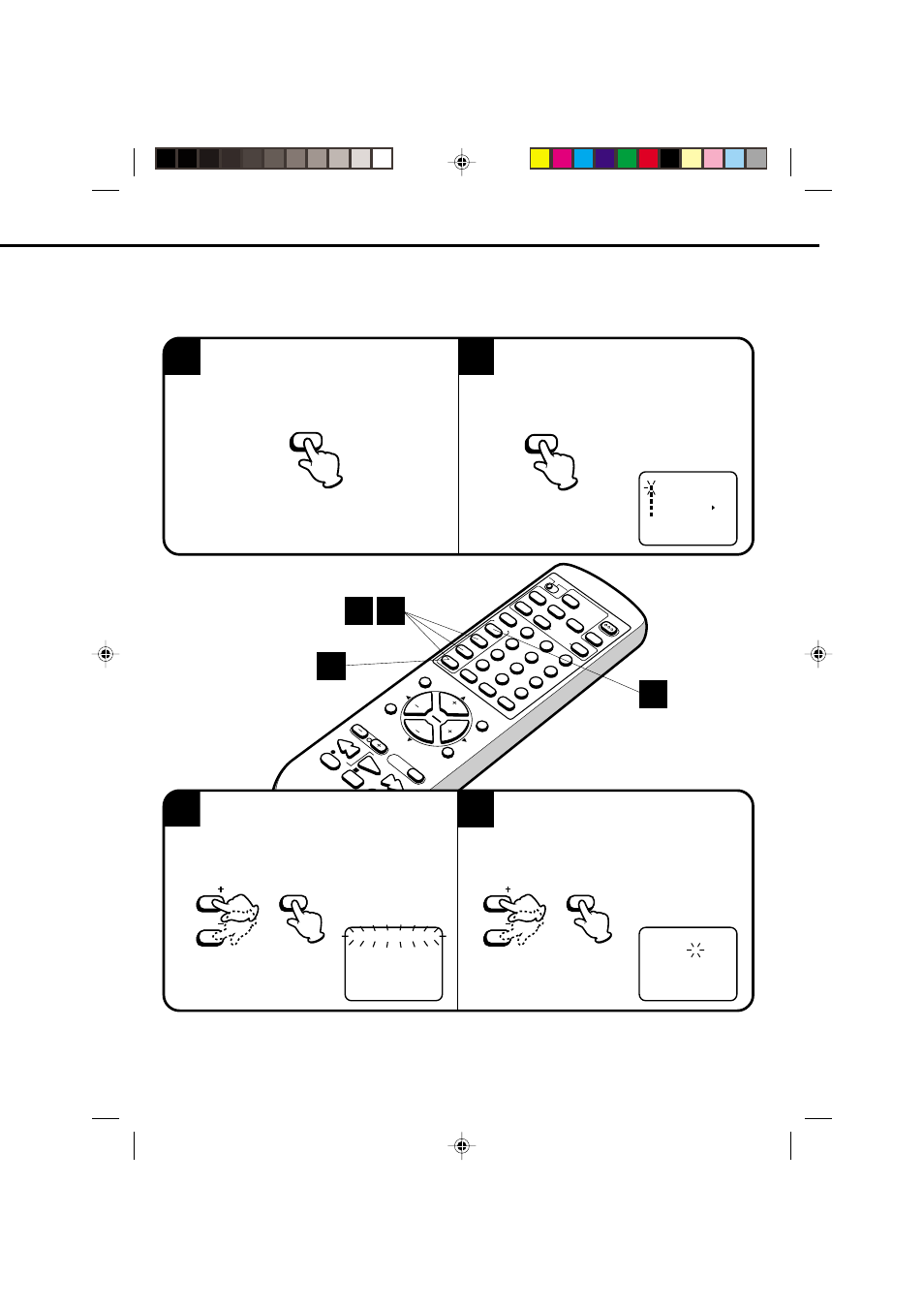 Timer recording, Continue next page | JVC TV-20F243 User Manual | Page 47 / 60