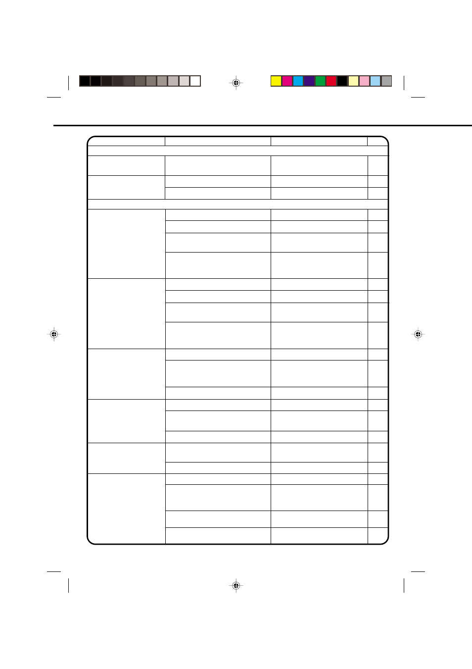 Troubleshooting guide | JVC TV-20F243 User Manual | Page 54 / 60