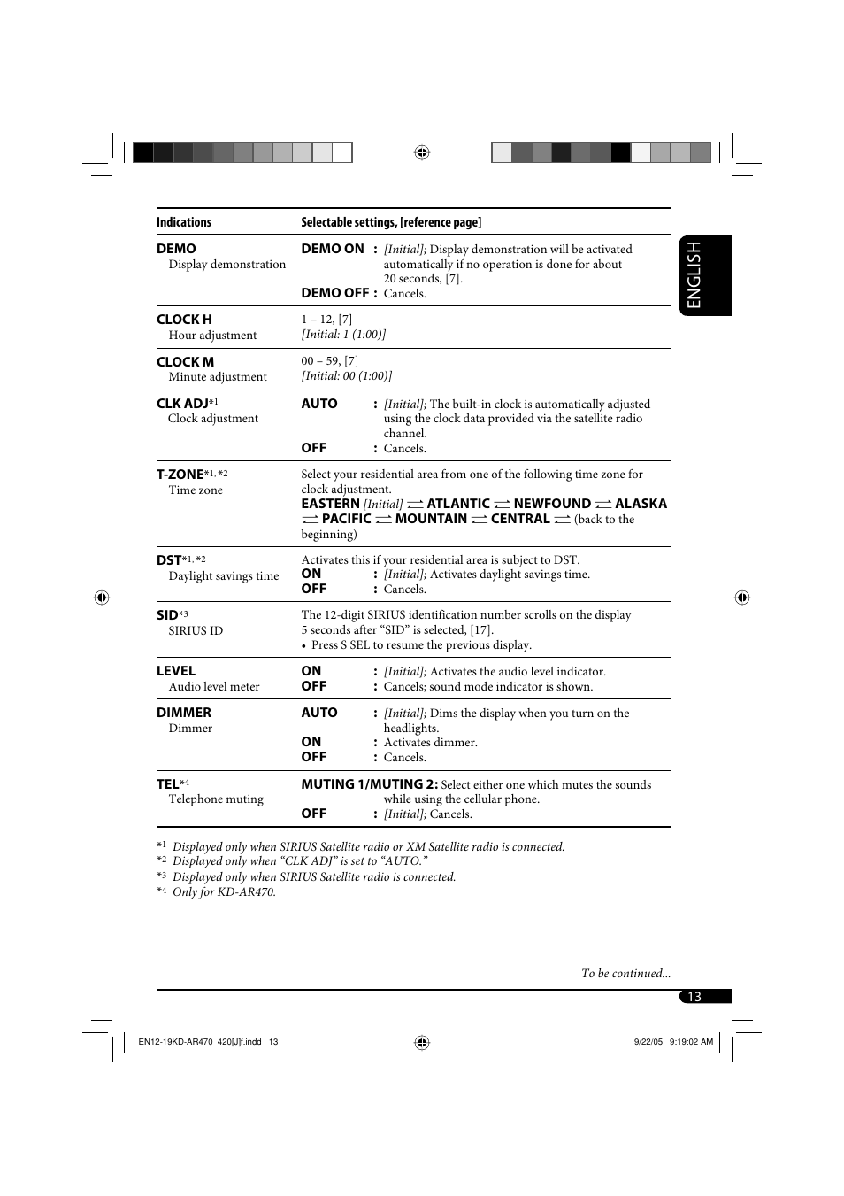 English | JVC KD-AR470 User Manual | Page 13 / 140