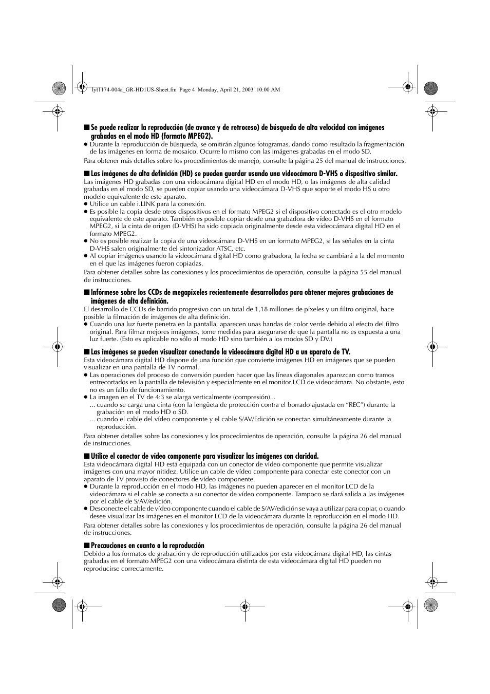 JVC 0503-FO-ID-VP User Manual | Page 112 / 114