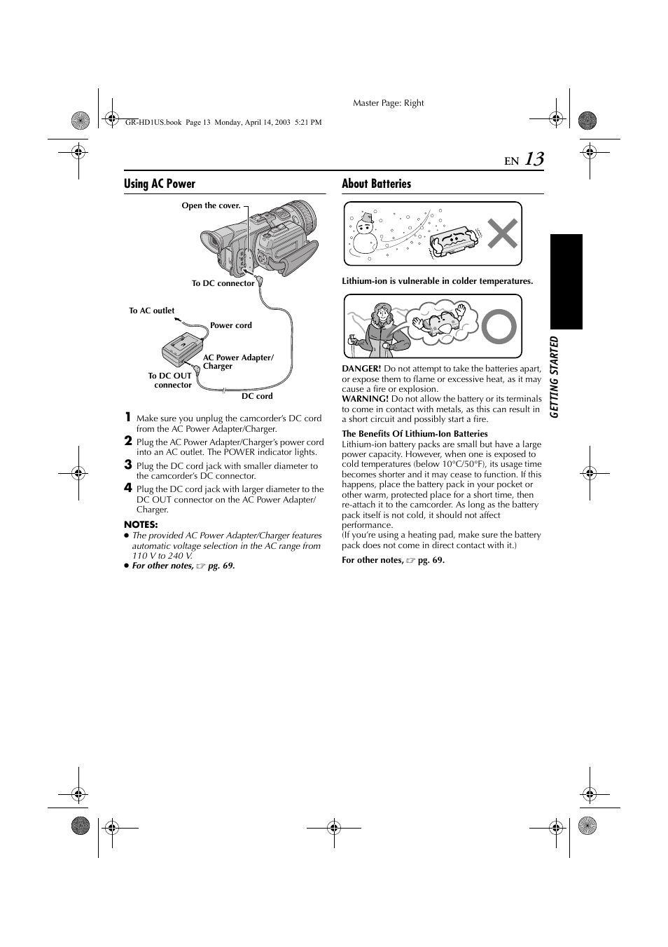 JVC 0503-FO-ID-VP User Manual | Page 13 / 114