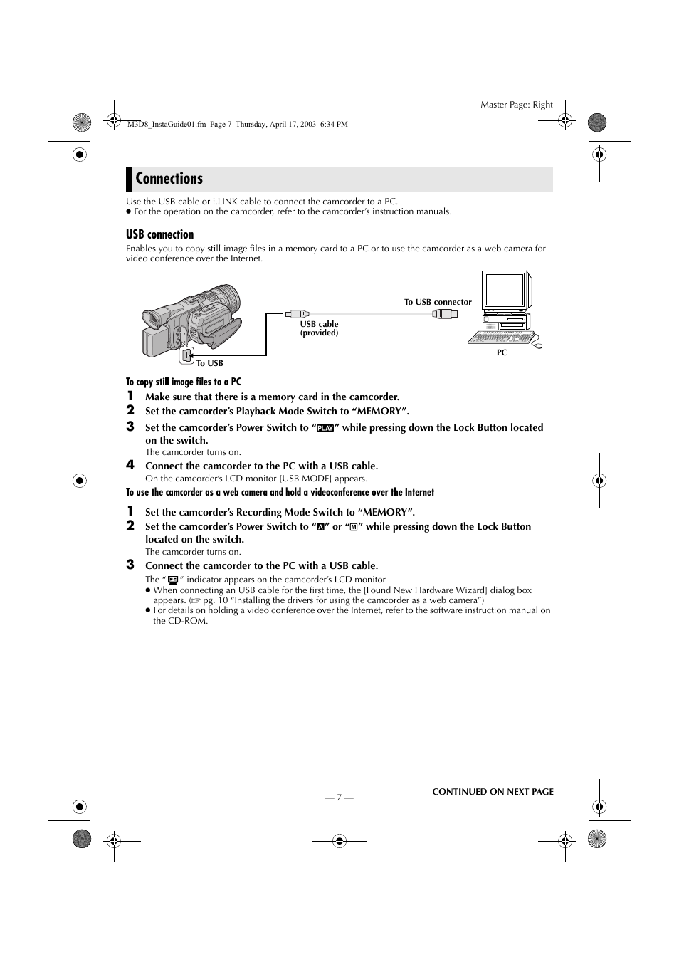 Connections | JVC 0503-FO-ID-VP User Manual | Page 99 / 114