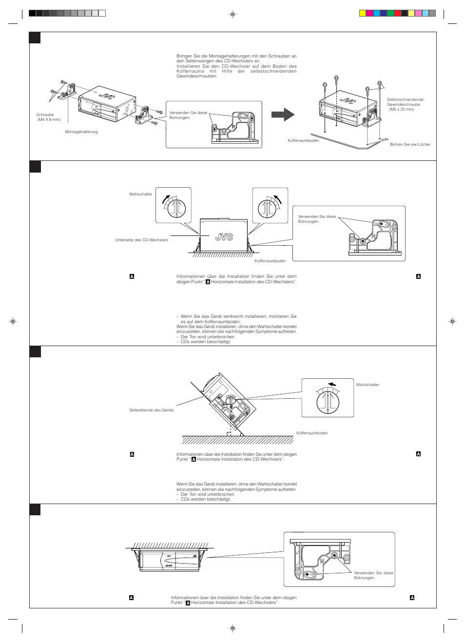 Compact disc changer, Ch-x500 | JVC CH-X500 User Manual | Page 2 / 6