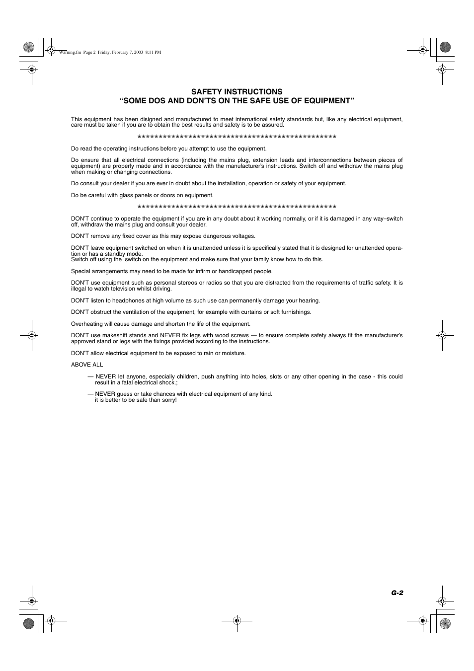 JVC CA-MXKA6 User Manual | Page 3 / 39