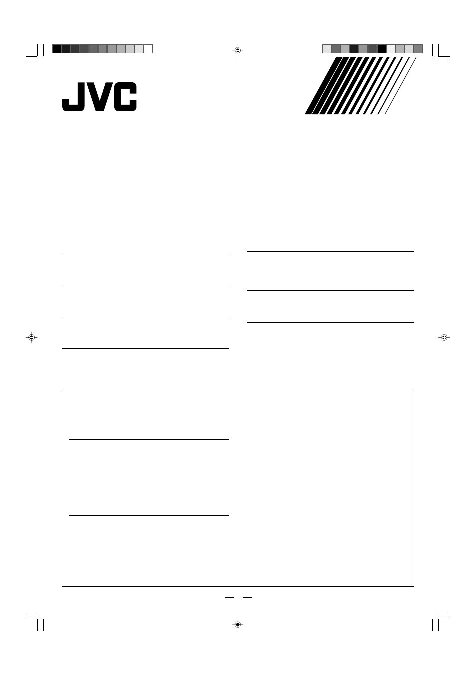Sp-mxka6, Sp-mxka6/sp-mxka3, Speaker system | Instructions | JVC CA-MXKA6 User Manual | Page 34 / 39