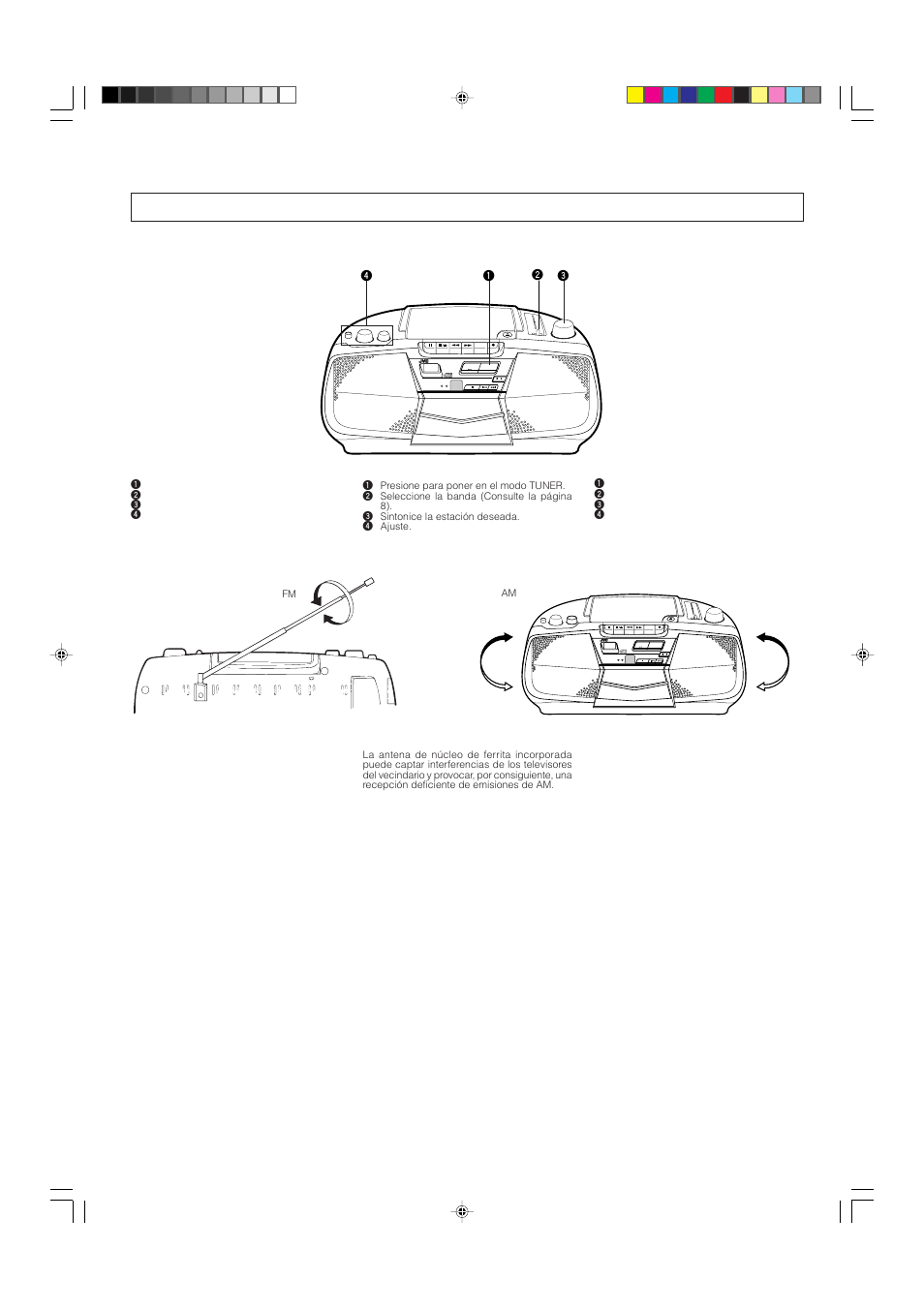Standby on one-touch operation, Fm/am, Standby/on | On/standby standby on one-touch operation | JVC LVT0282-002A User Manual | Page 18 / 24