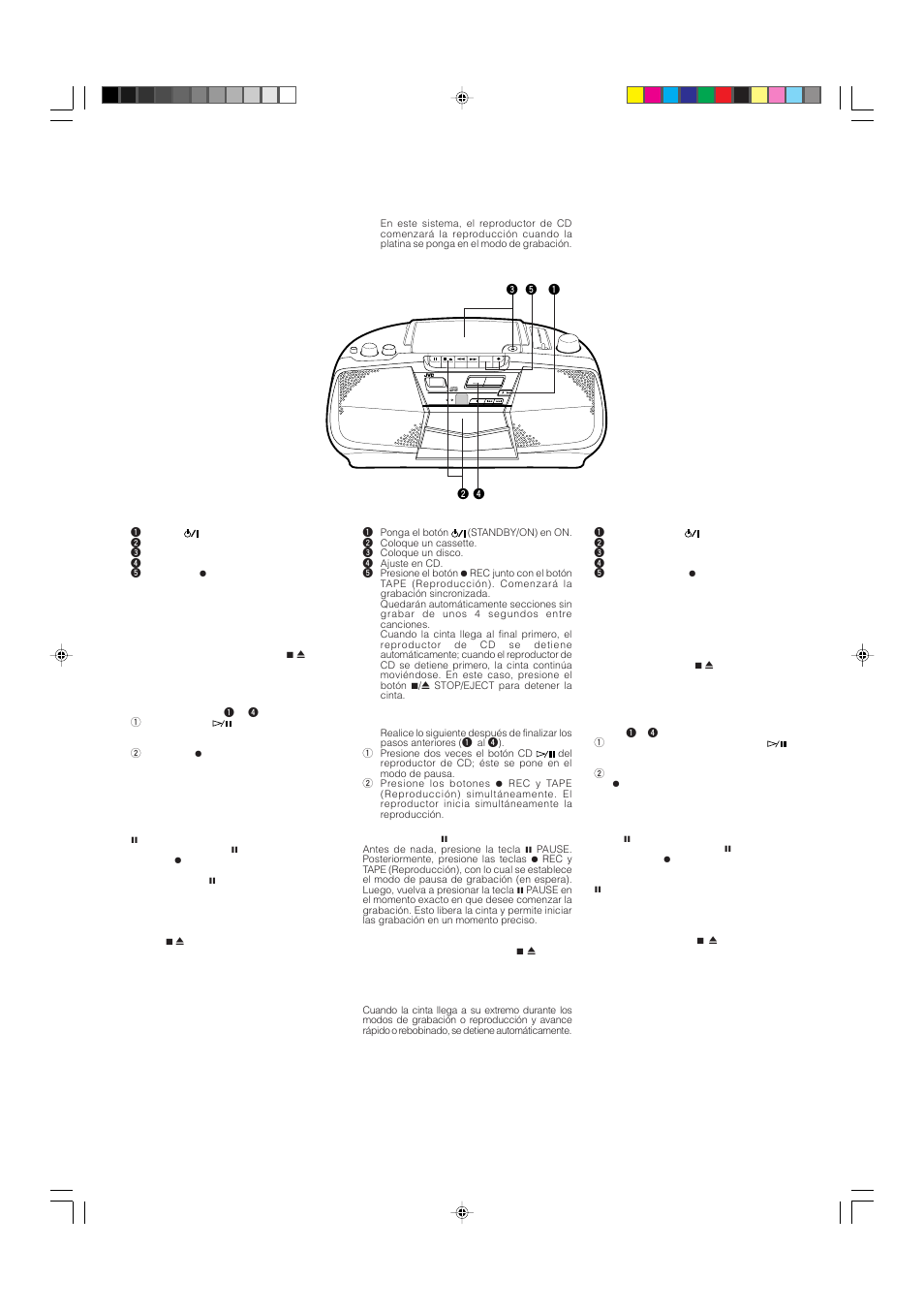 Standby on one-touch operation, Fm/am, Standby/on | JVC LVT0282-002A User Manual | Page 20 / 24