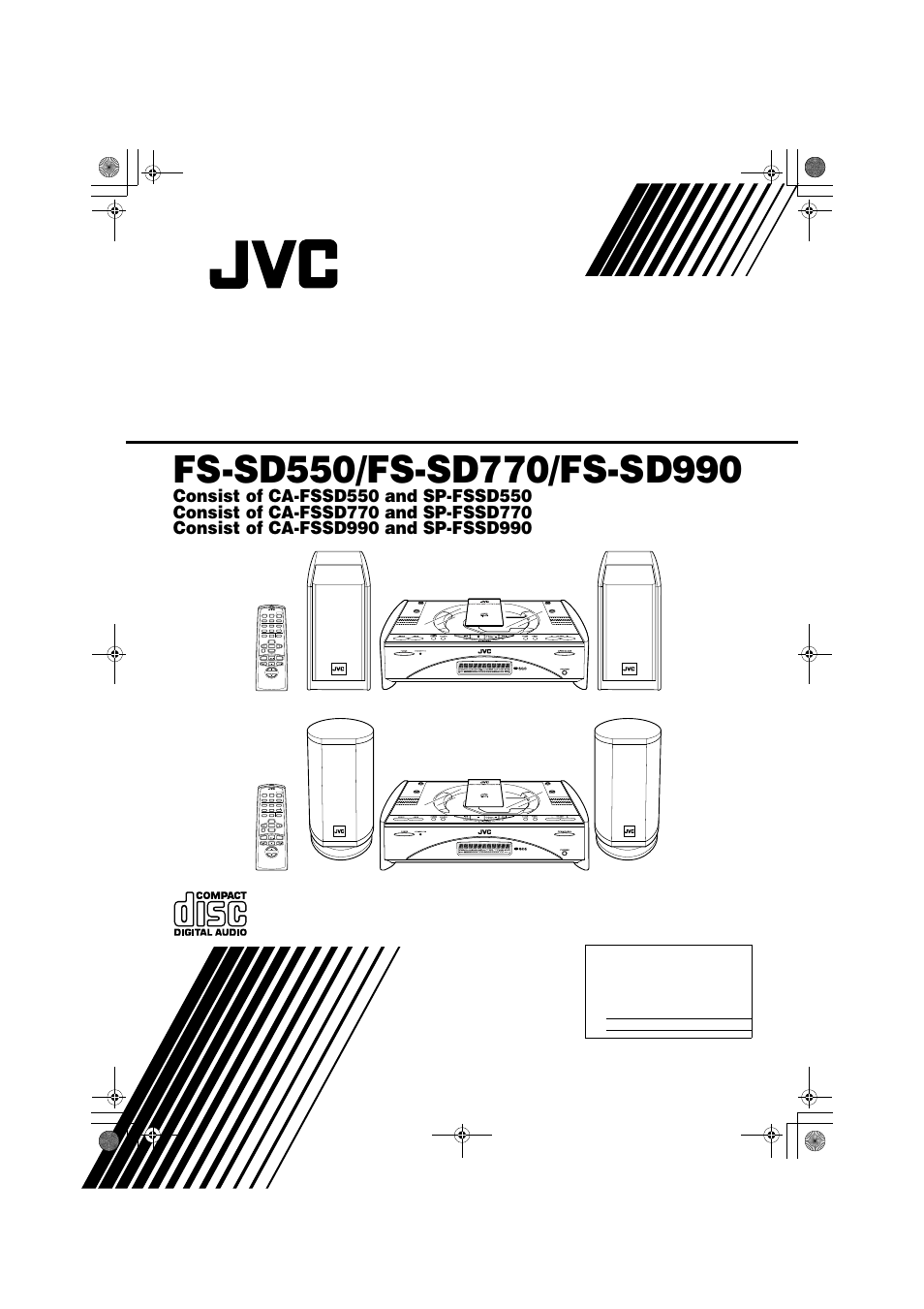 JVC FS-SD990 User Manual | 27 pages