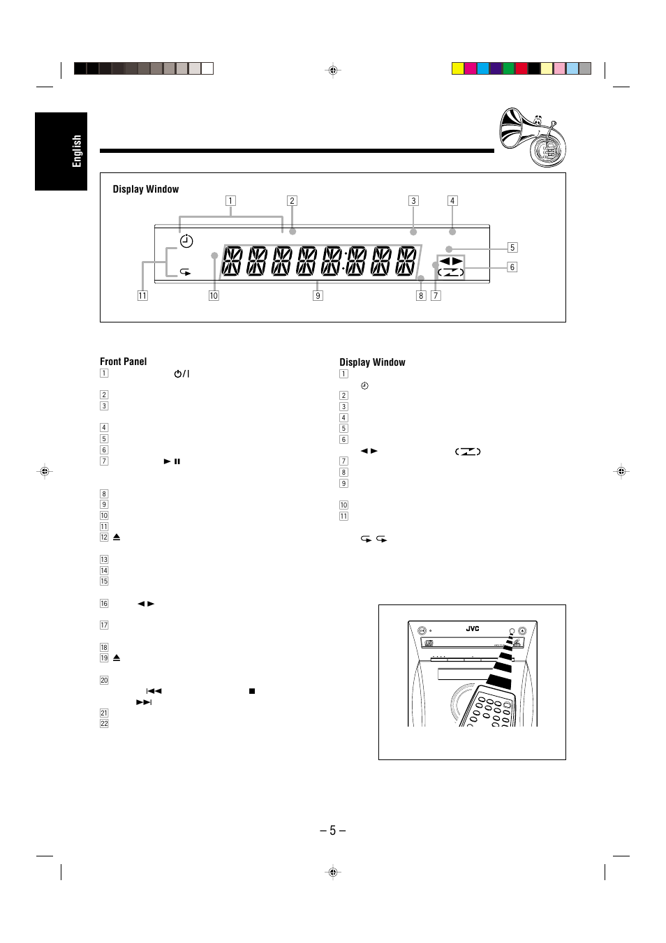 JVC CA-UXL36V User Manual | Page 8 / 36