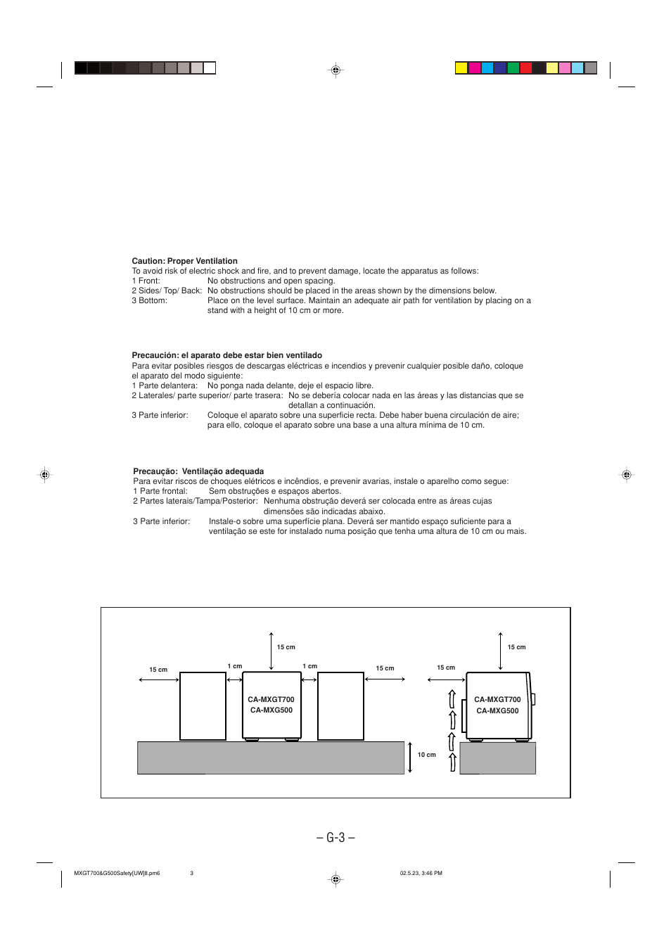 JVC CA-MXGT700 User Manual | Page 36 / 70
