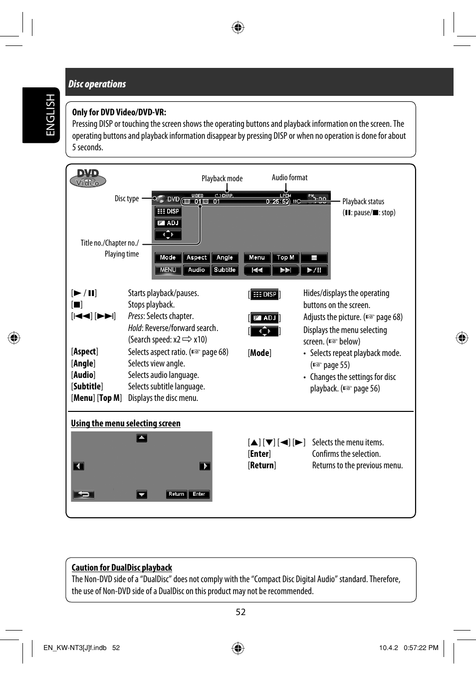 English | JVC KW-NT3HD User Manual | Page 52 / 281
