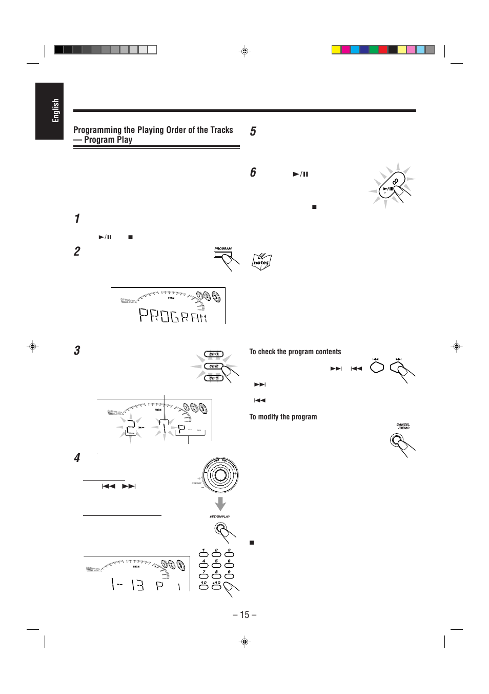 JVC CA-MXGT90 User Manual | Page 20 / 40