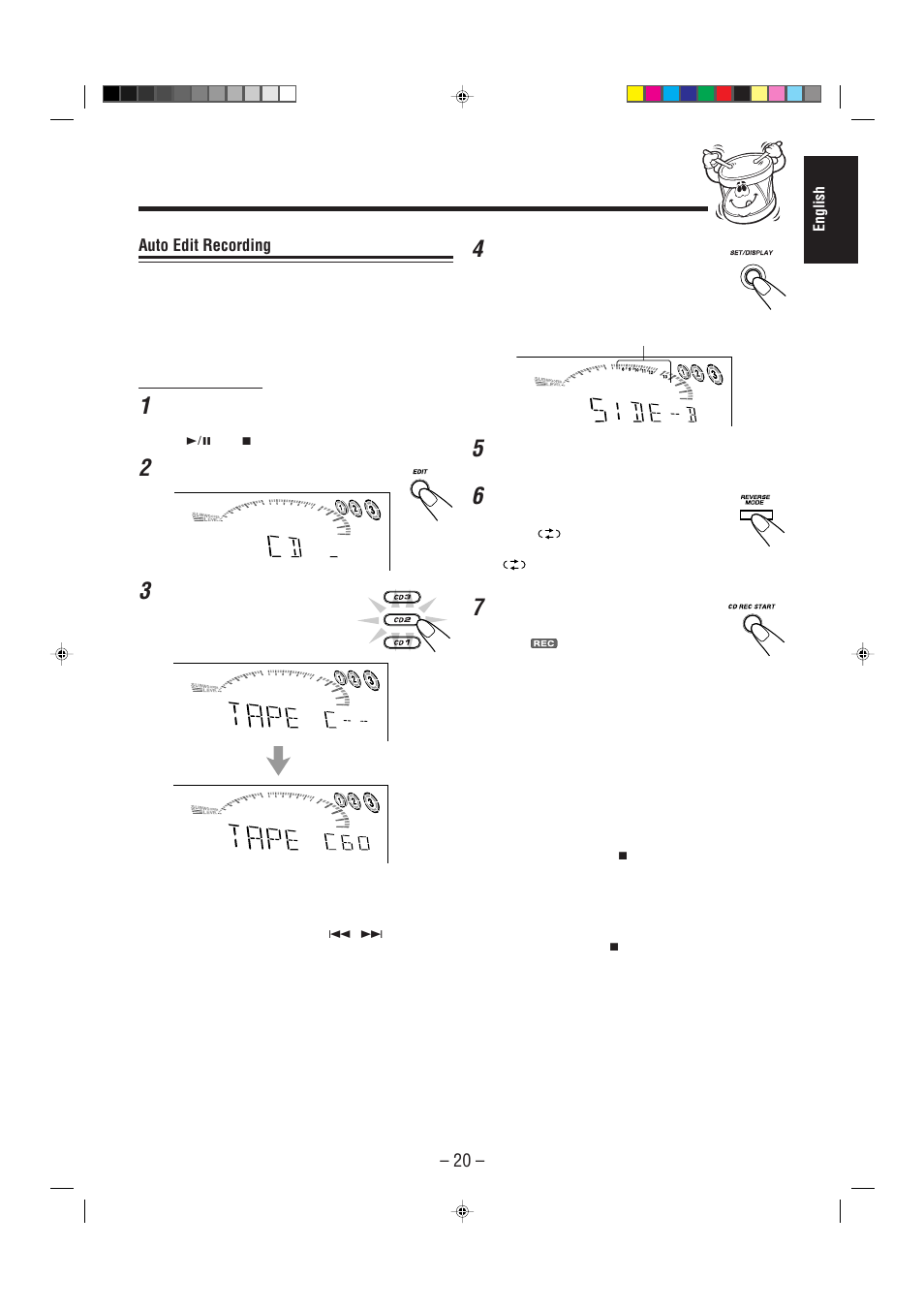 JVC CA-MXGT90 User Manual | Page 25 / 40