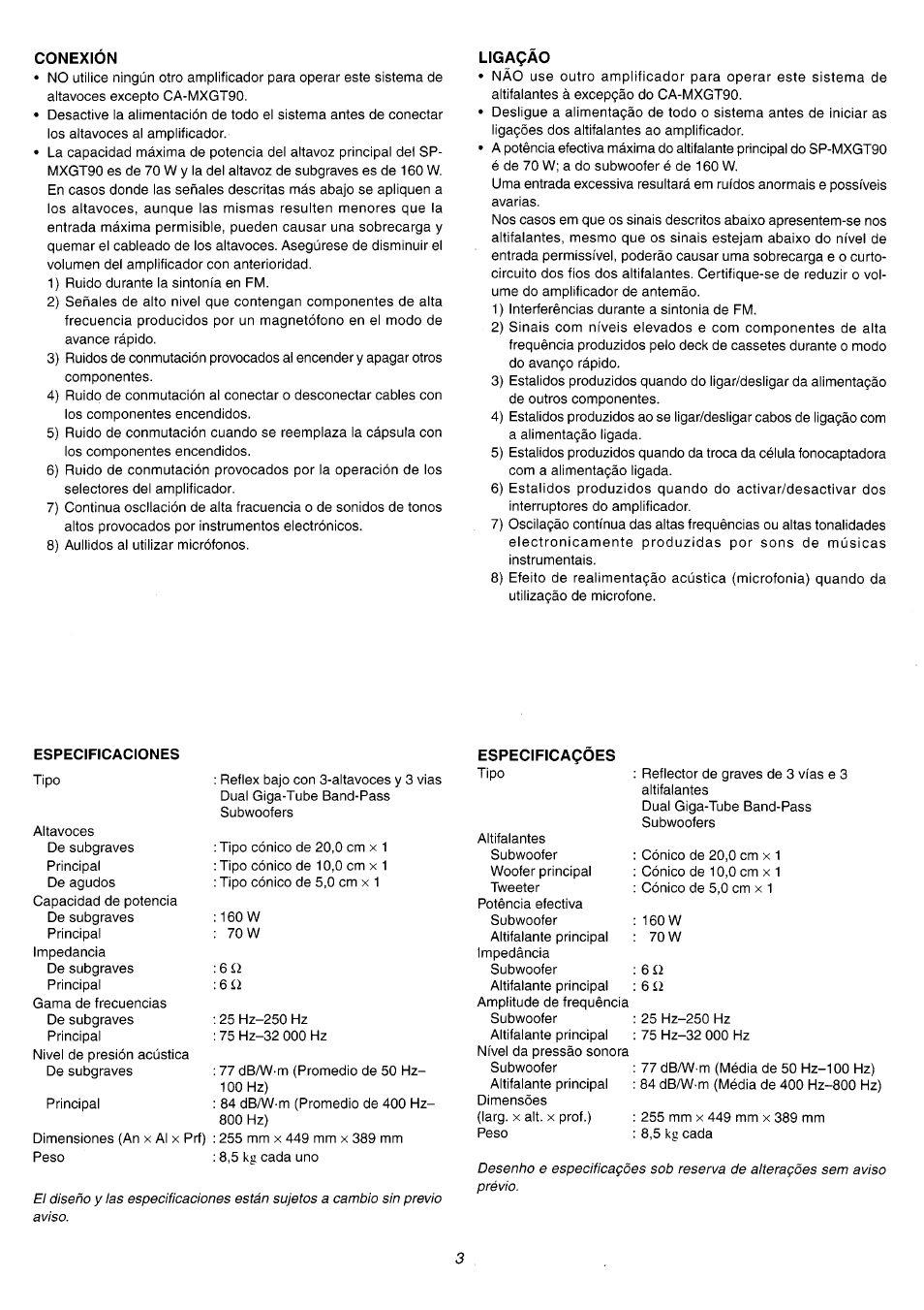 JVC CA-MXGT90 User Manual | Page 39 / 40