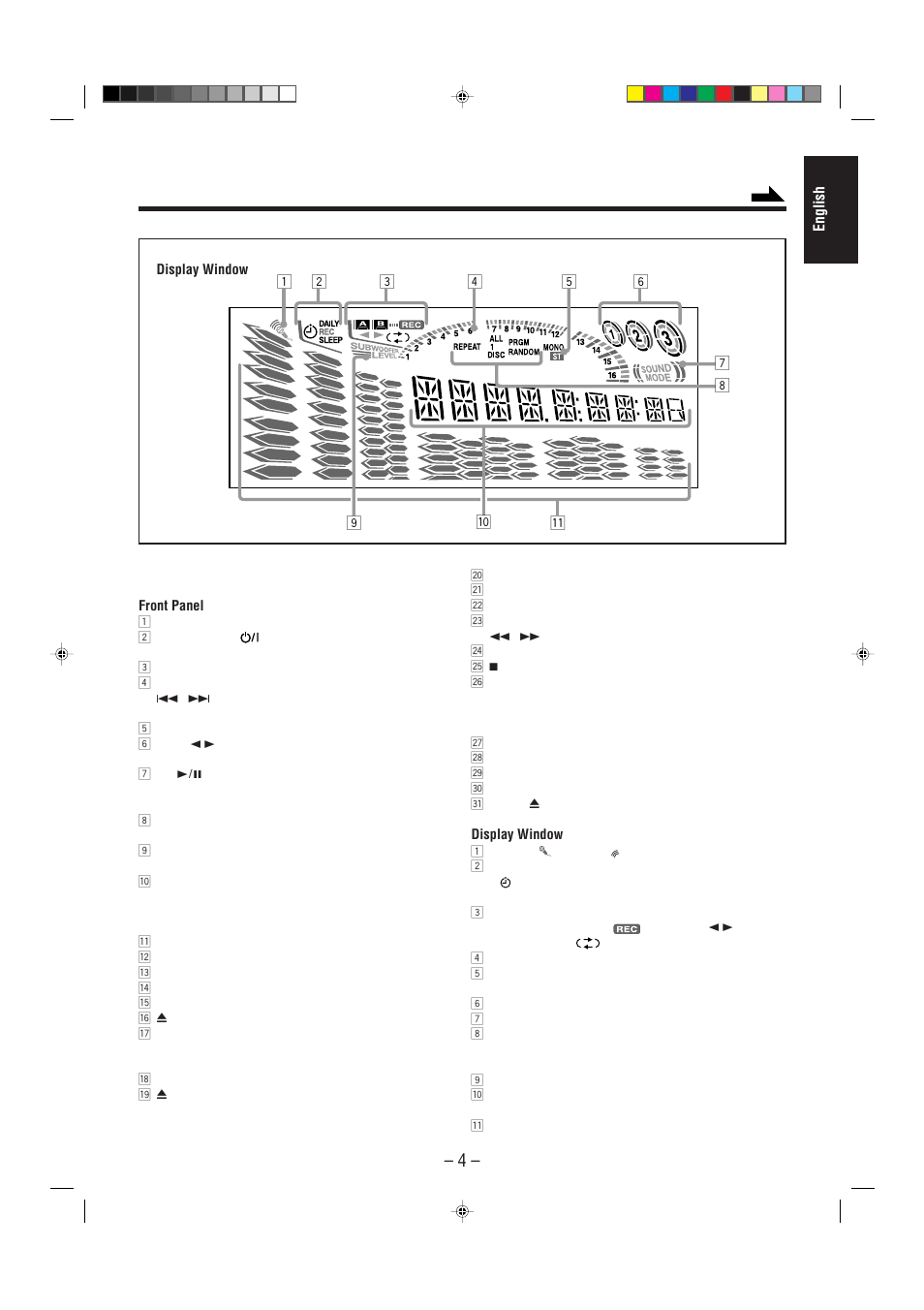 JVC CA-MXGT90 User Manual | Page 9 / 40