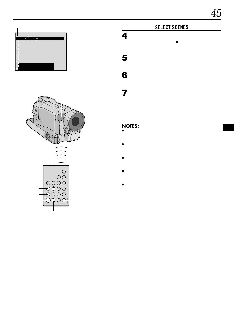 JVC GR-DVL155 User Manual | Page 45 / 68