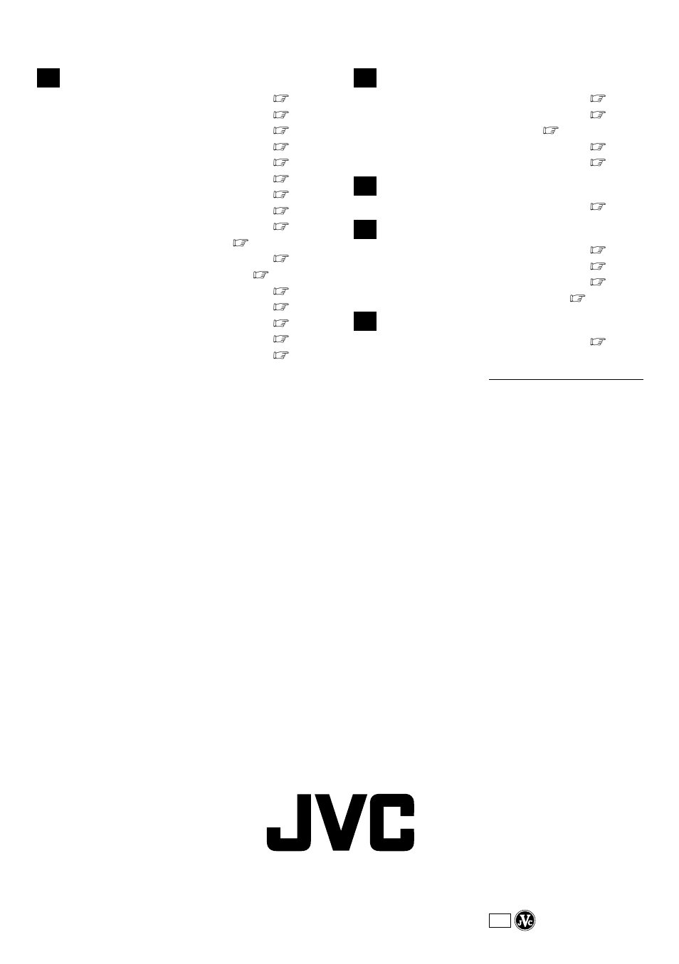 JVC GR-DVL155 User Manual | Page 68 / 68