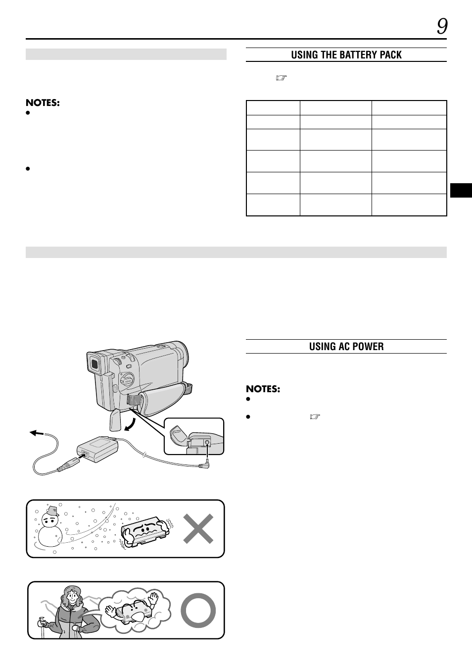 JVC GR-DVL155 User Manual | Page 9 / 68