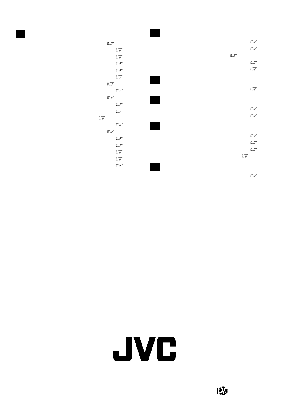 JVC GR-DVL160 User Manual | Page 88 / 88