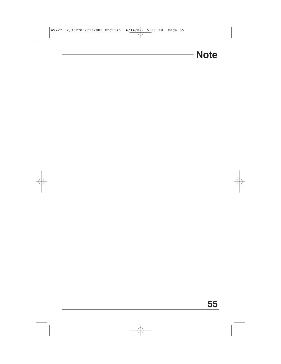 JVC AV-27F803 User Manual | Page 55 / 56
