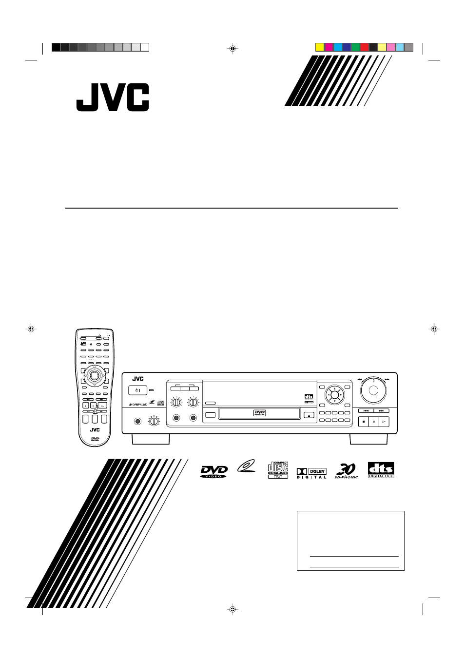 JVC XV-K505GD User Manual | 109 pages