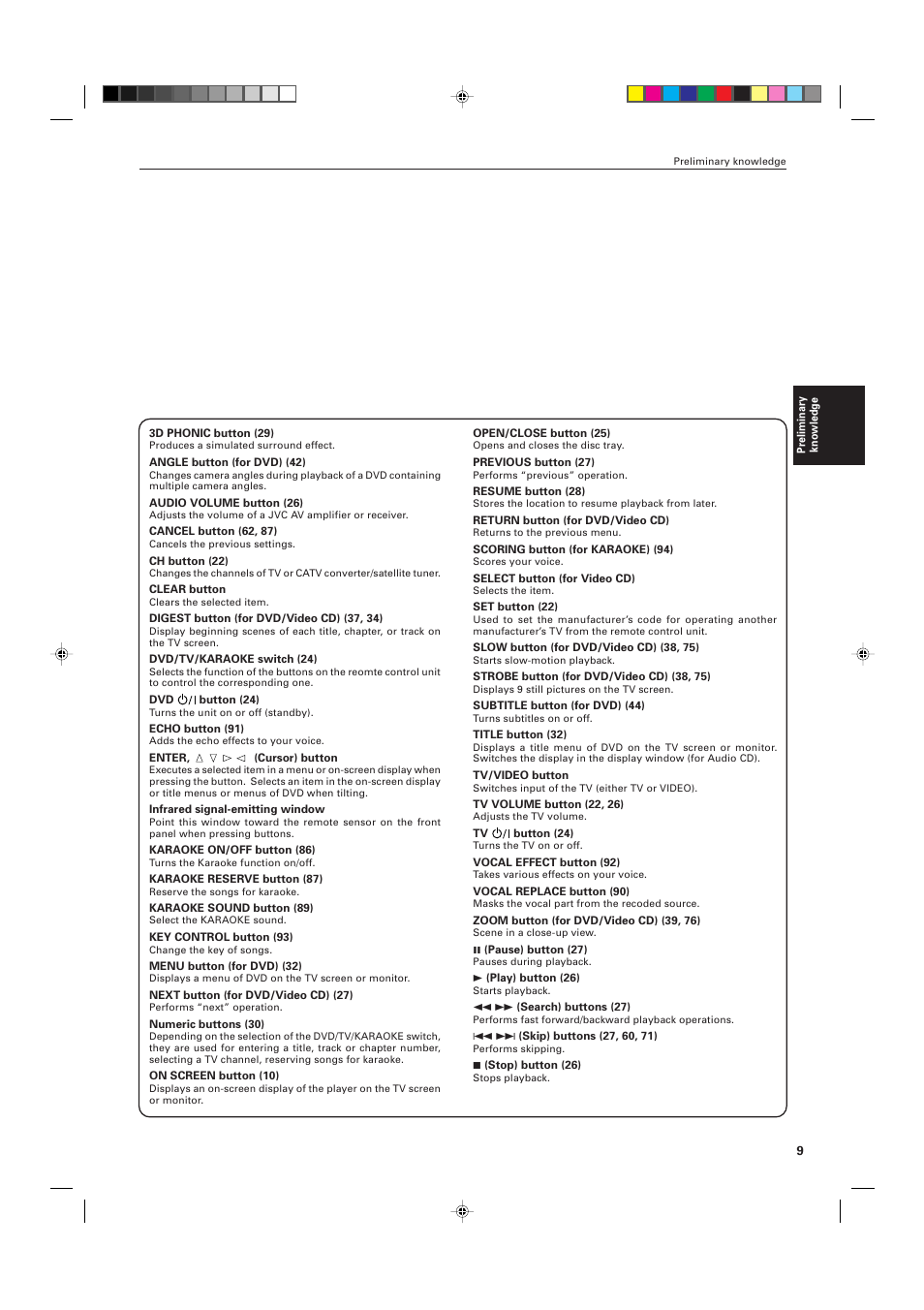 JVC XV-K505GD User Manual | Page 13 / 109