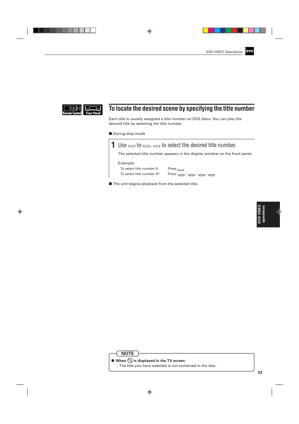 JVC XV-K505GD User Manual | Page 37 / 109