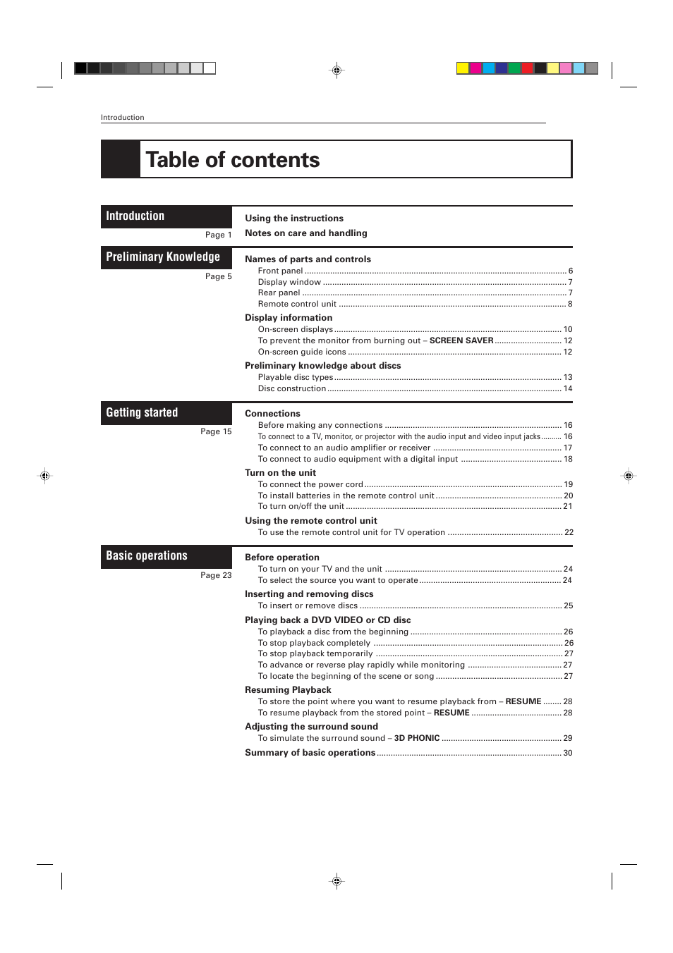 JVC XV-K505GD User Manual | Page 6 / 109