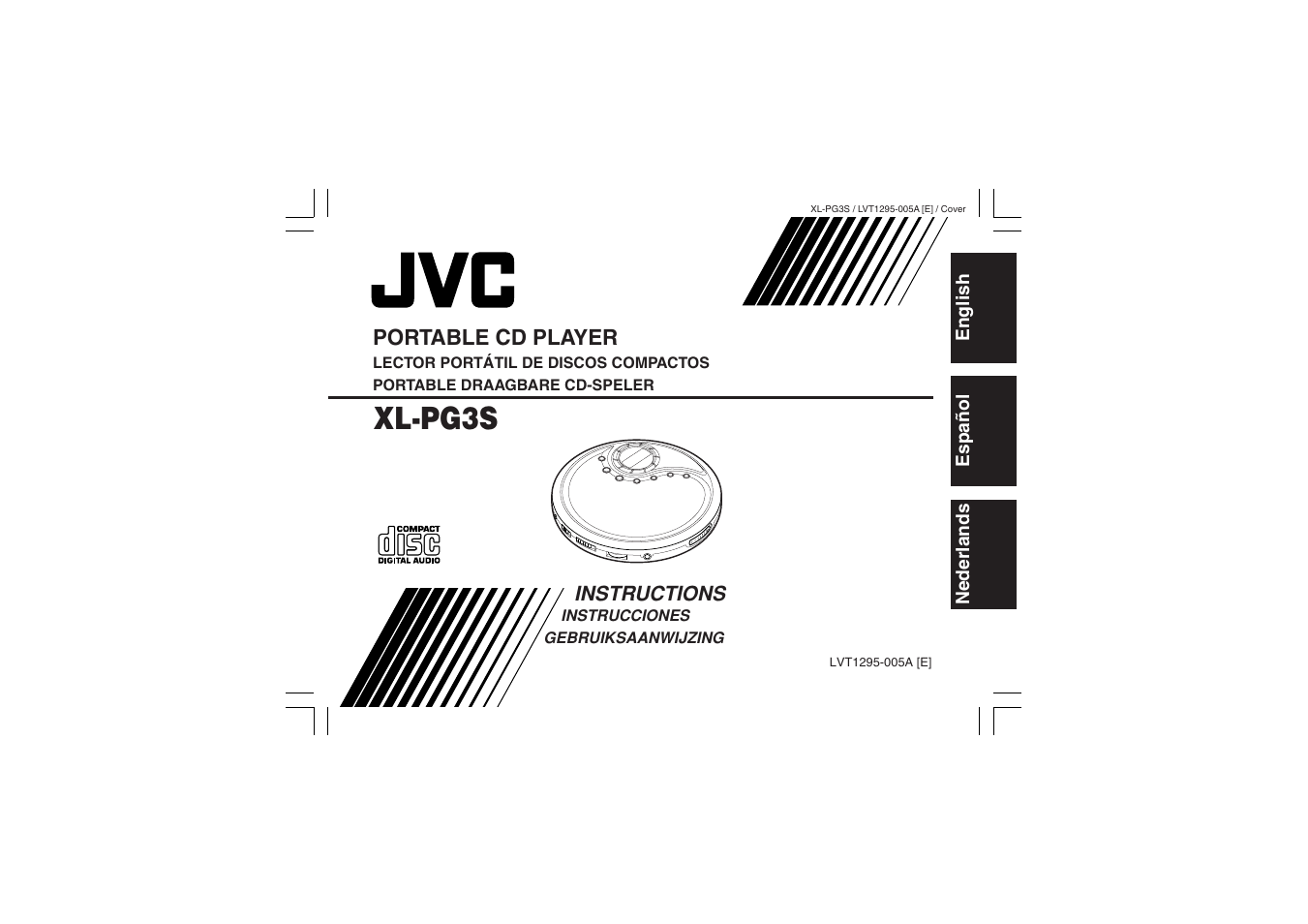 Xl-pg3s e, Xl-pg3s | JVC XL-PG3B User Manual | Page 5 / 23