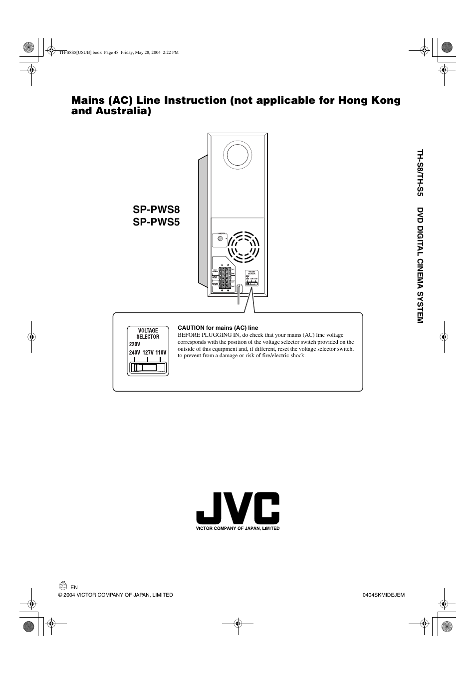 Back | JVC LVT1148-010A User Manual | Page 48 / 48