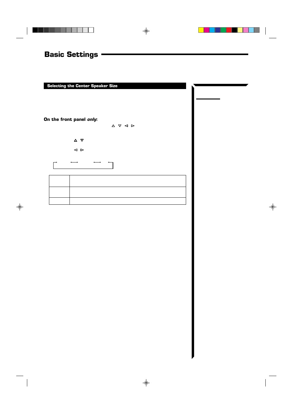 Basic settings | JVC RX-664VBK User Manual | Page 22 / 56