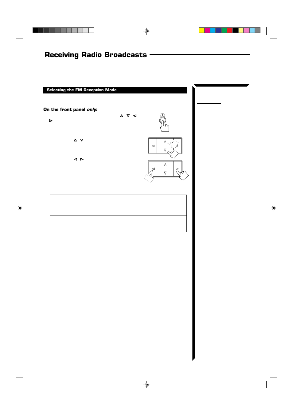 23 receiving radio broadcasts | JVC RX-664VBK User Manual | Page 26 / 56