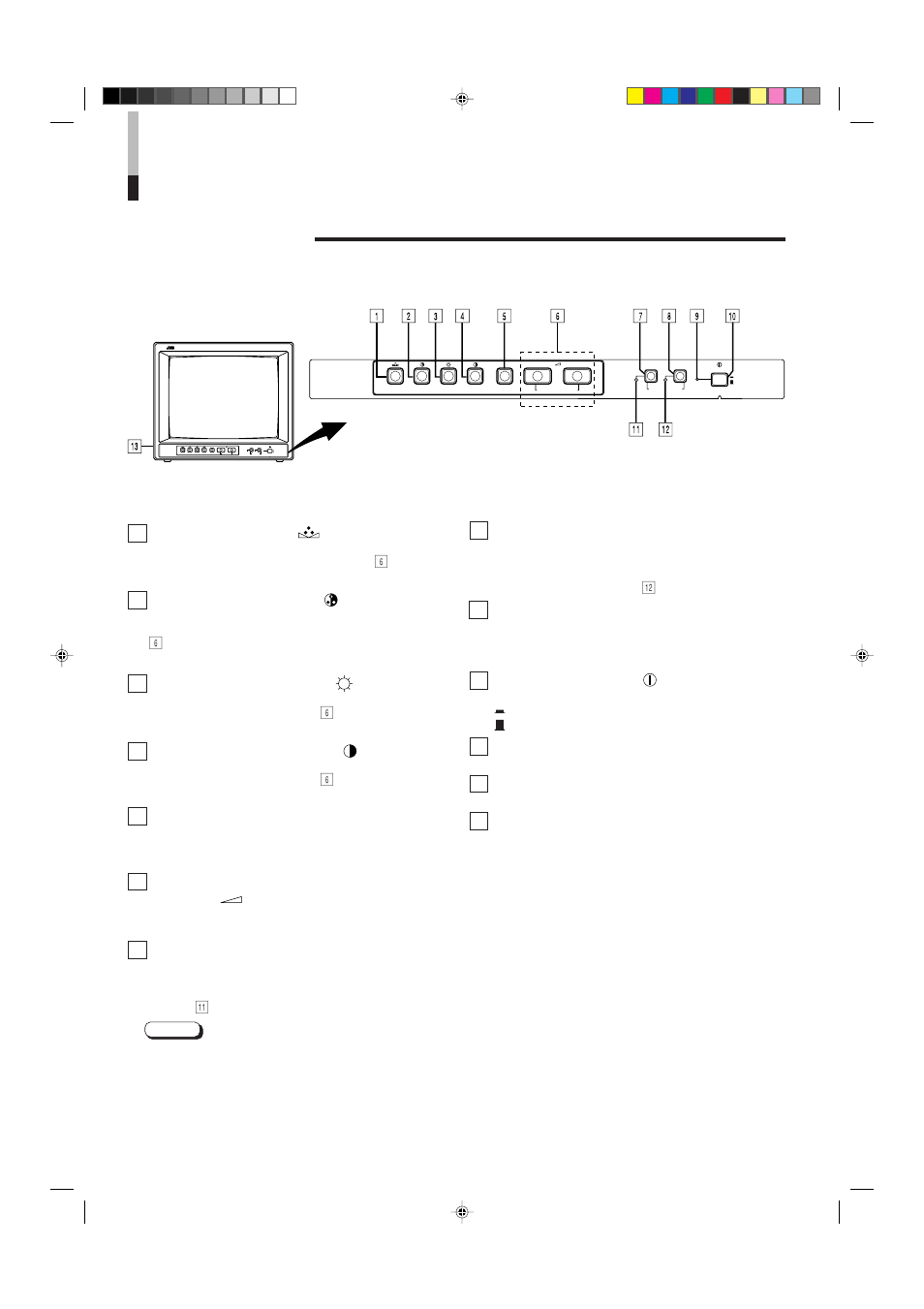 Controls and features, Front view, Front panel | JVC TM-A130SU User Manual | Page 4 / 16