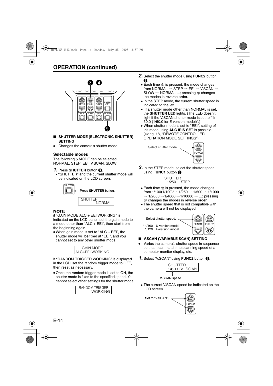 Operation (continued), Ci d | JVC RK-LP55U User Manual | Page 14 / 62