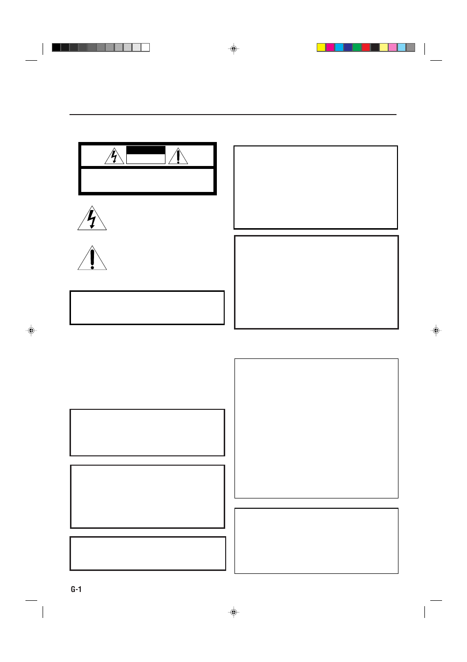 Warnings, cautions and others | JVC RX-9010VBK User Manual | Page 2 / 78