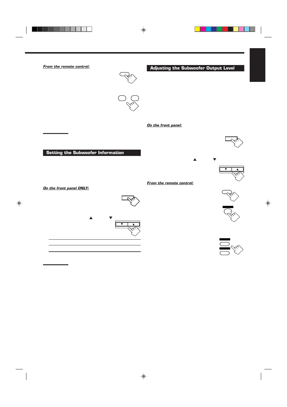English | JVC RX-9010VBK User Manual | Page 31 / 78