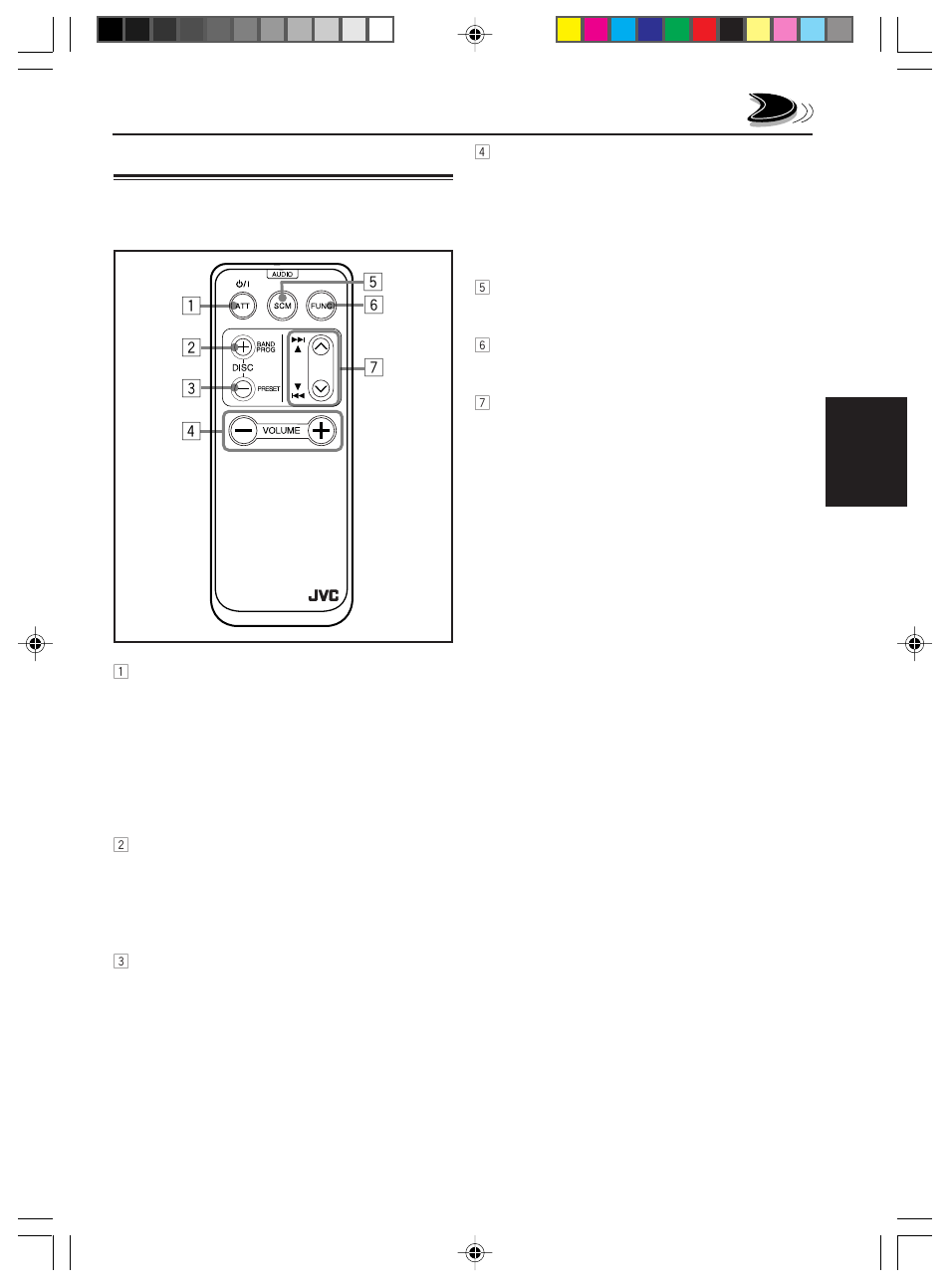 Telecommande, Télécommande | JVC KD-S576 User Manual | Page 48 / 66