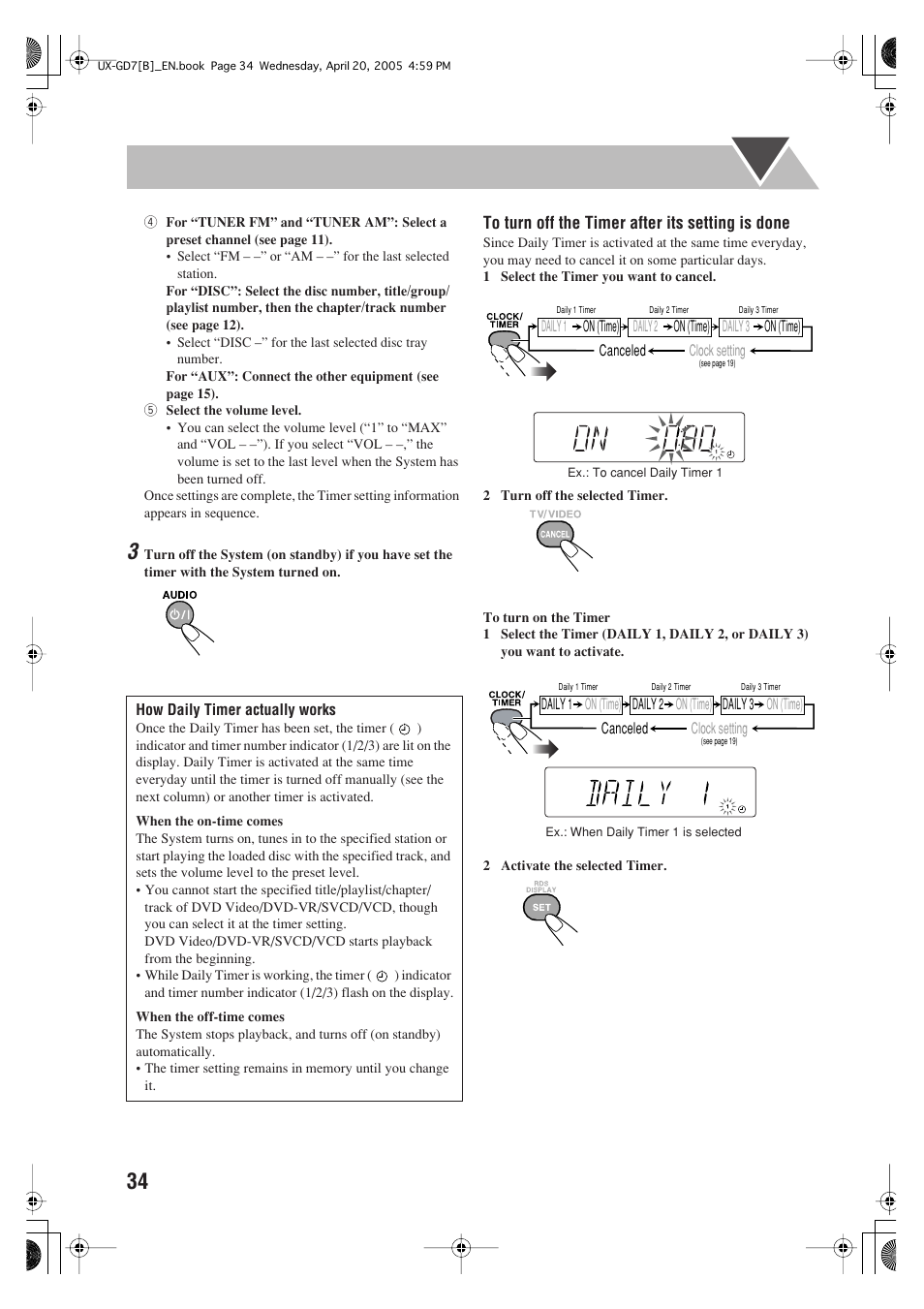 JVC SP-UXGD7 User Manual | Page 38 / 52