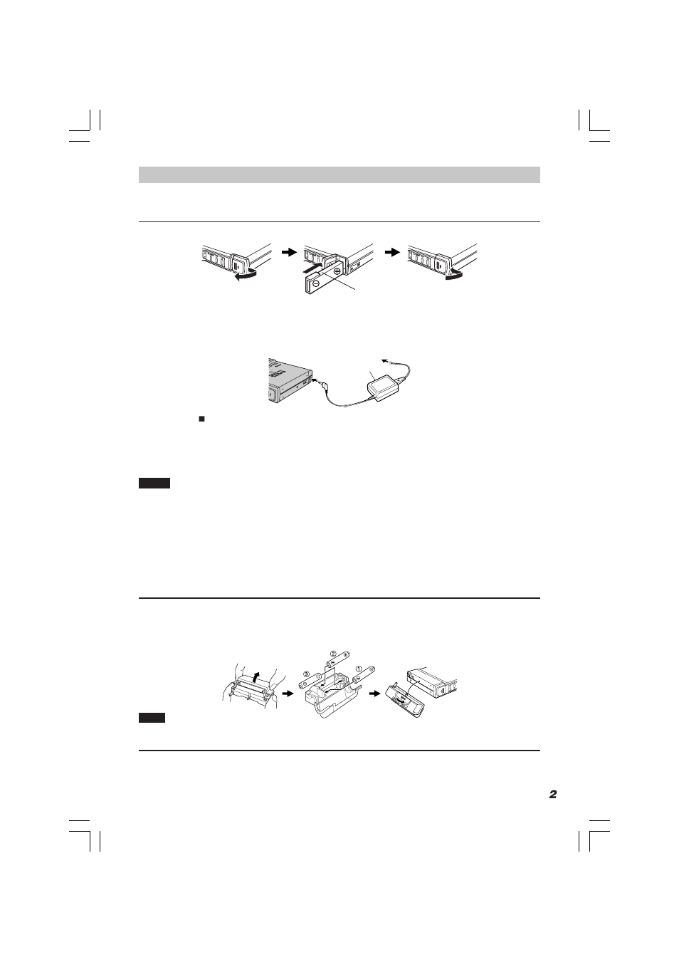 Power supply preparations | JVC XM-R70 User Manual | Page 5 / 20